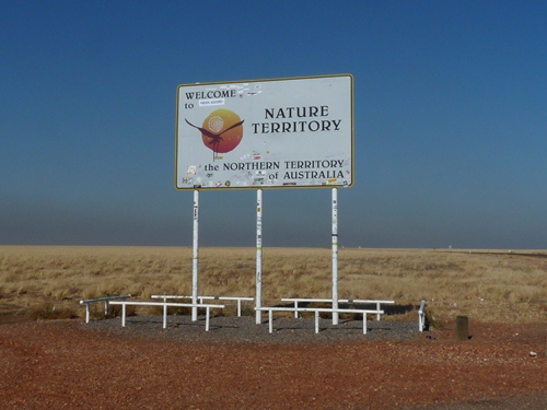 Grenze Queensland - Northern Territory